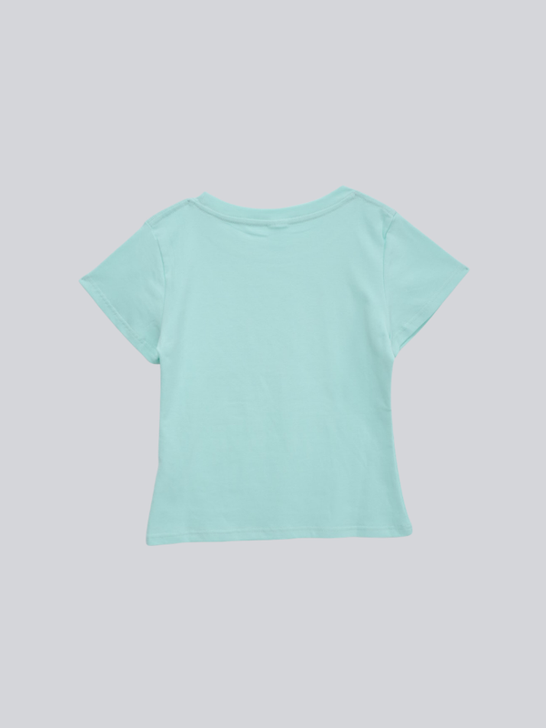 logo crop tee