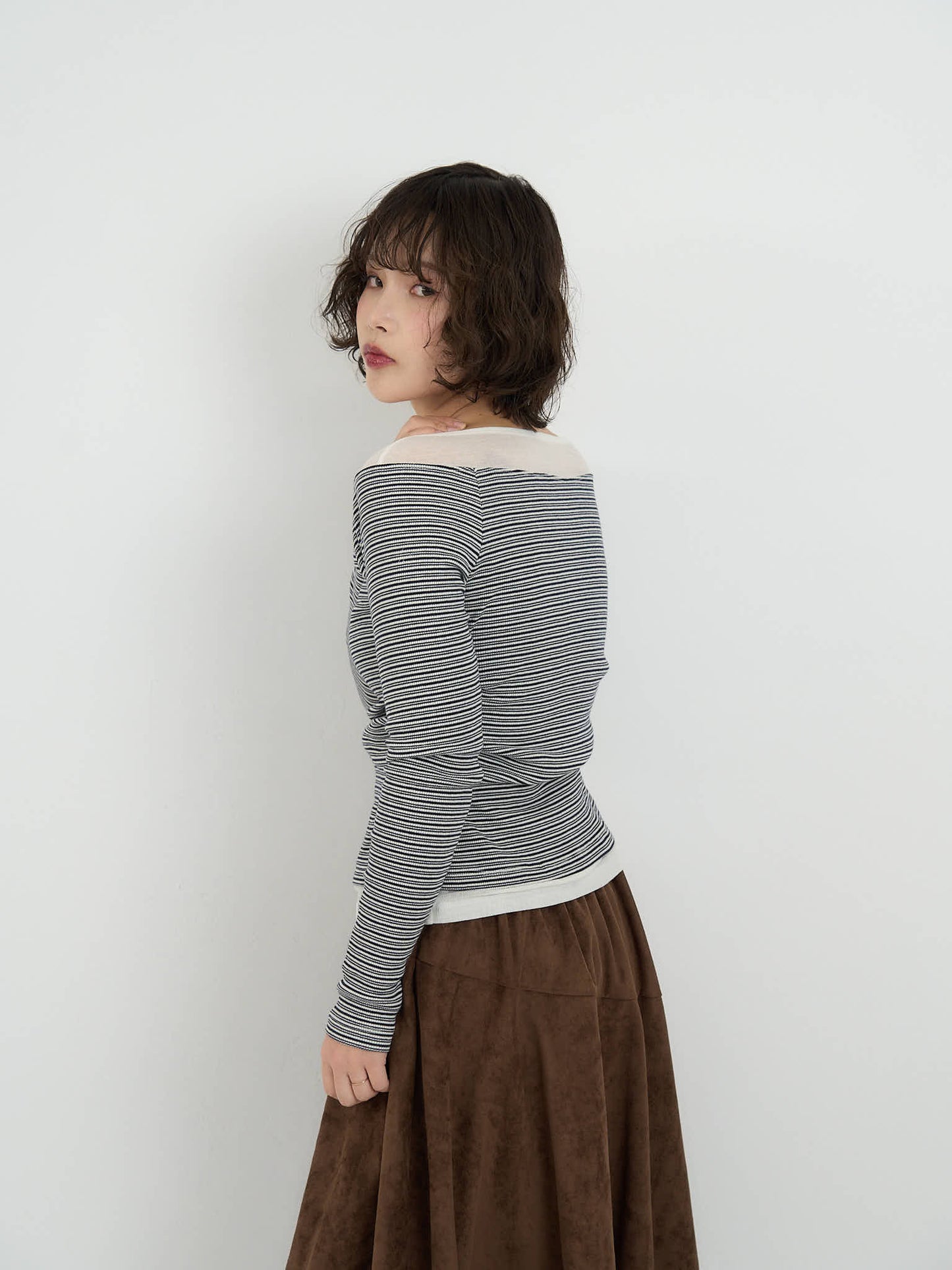 border long sleeve top