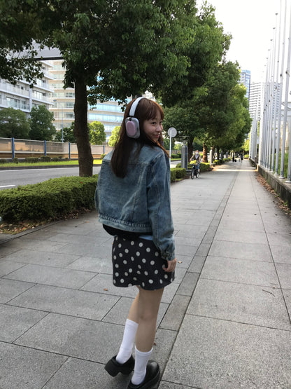short denim jacket