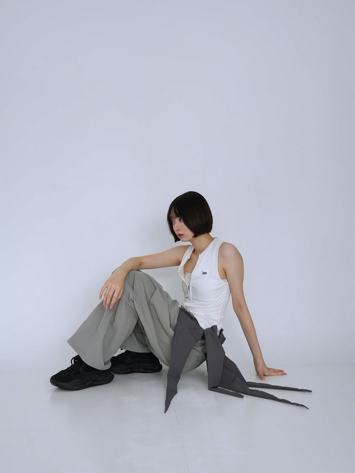 ultra wide drawstring pants