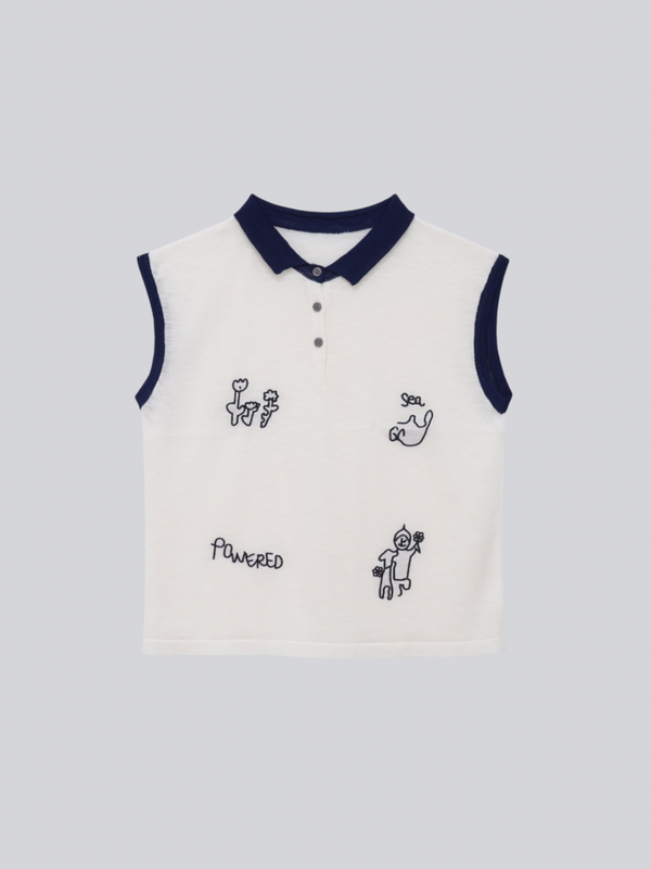 animal sketch polo