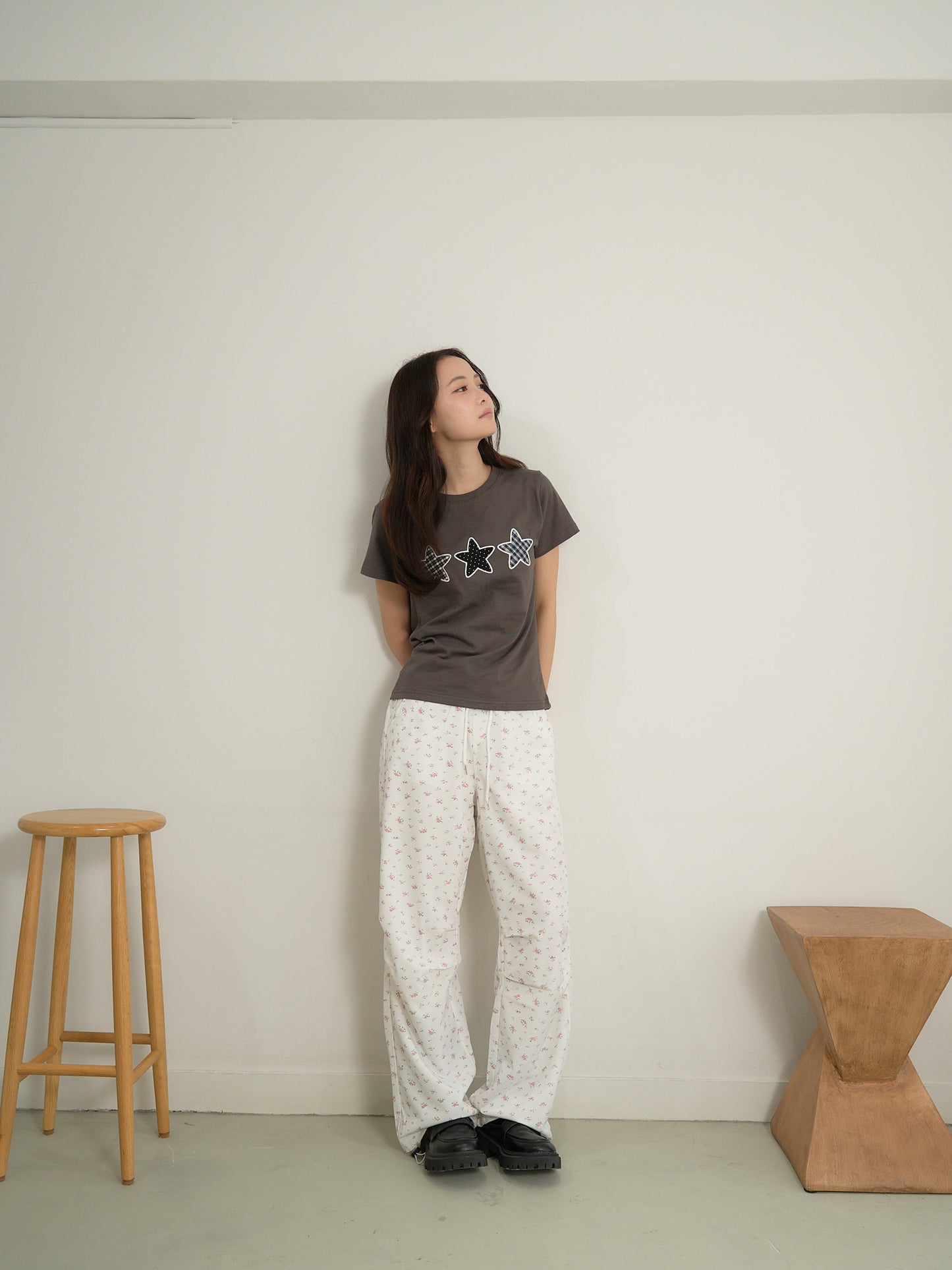 star patch tee
