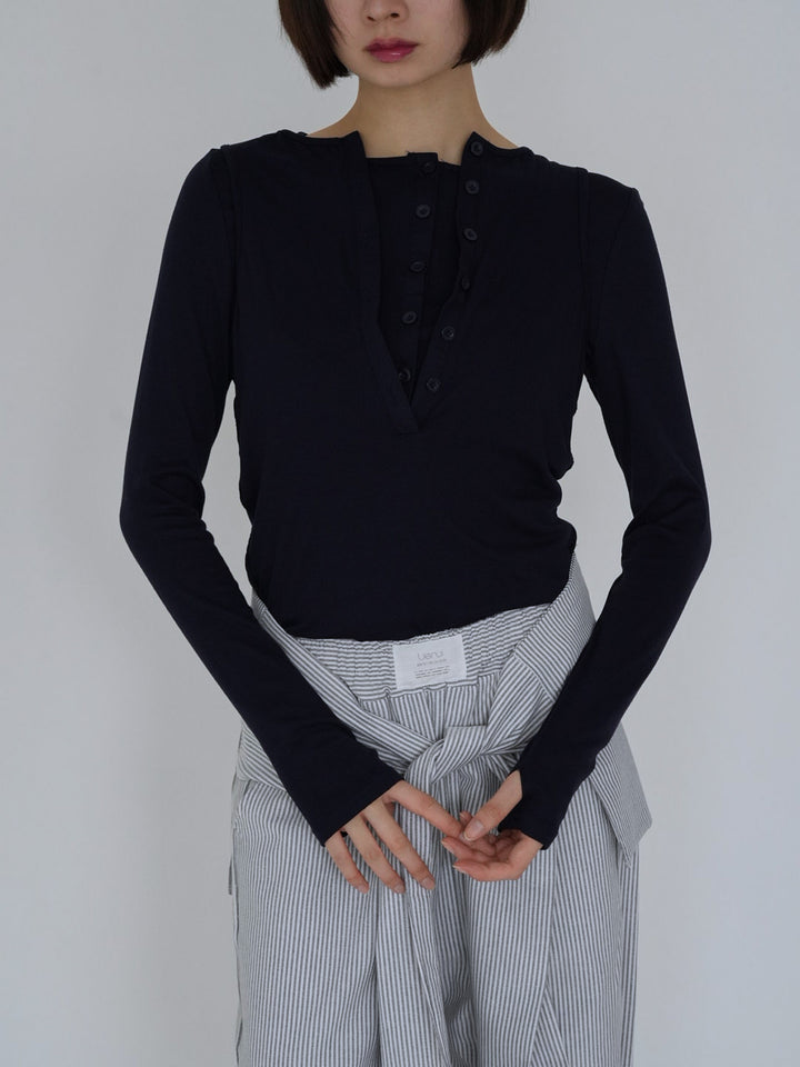 【8月26日発送予定】waist ribbon wide pants