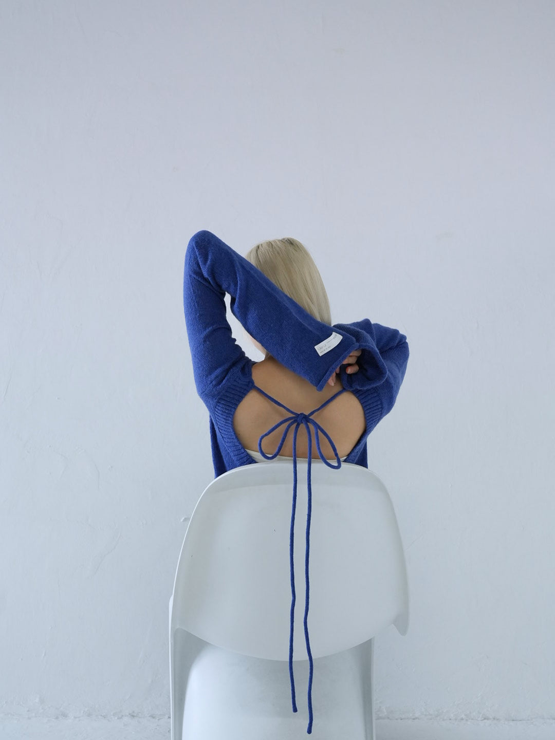 【 10月中旬発送予定 】tie ribbon knit