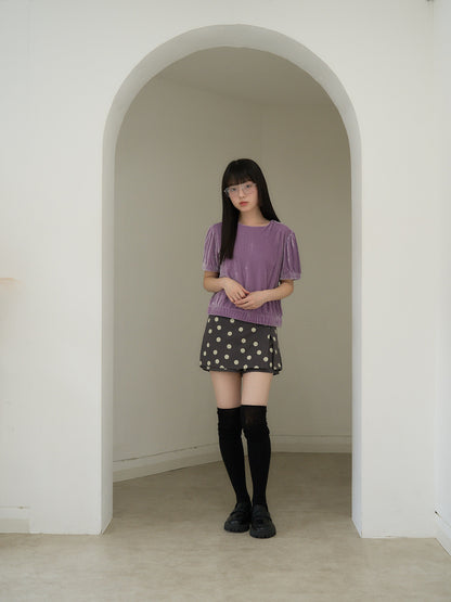 dot print culotte