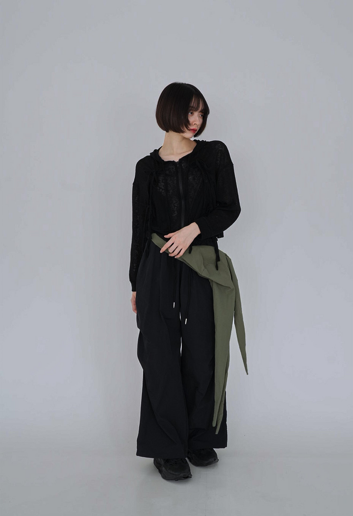 ultra wide drawstring pants