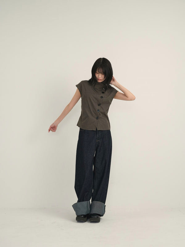 check button short sleeve