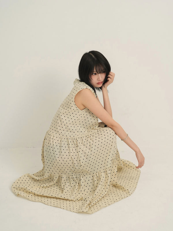 dot line long onepiece