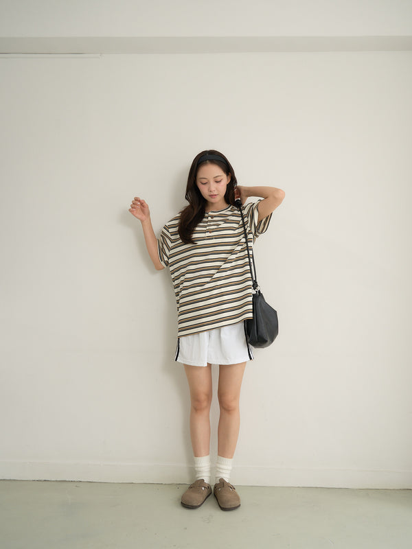 border henley tee