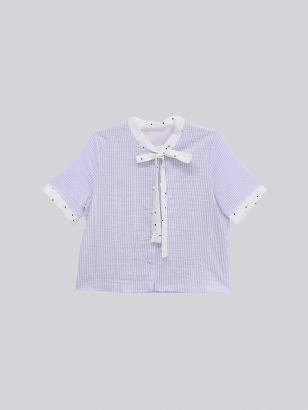 stripe dot shirt