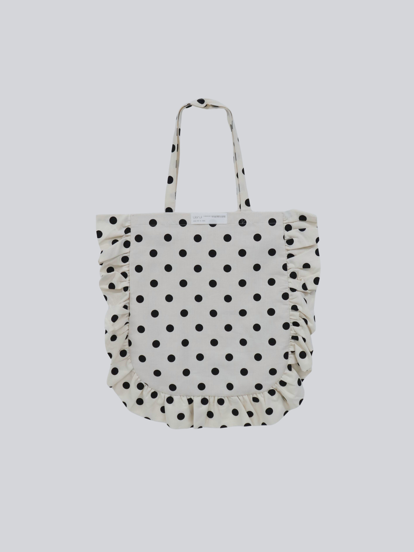 frill tote bag