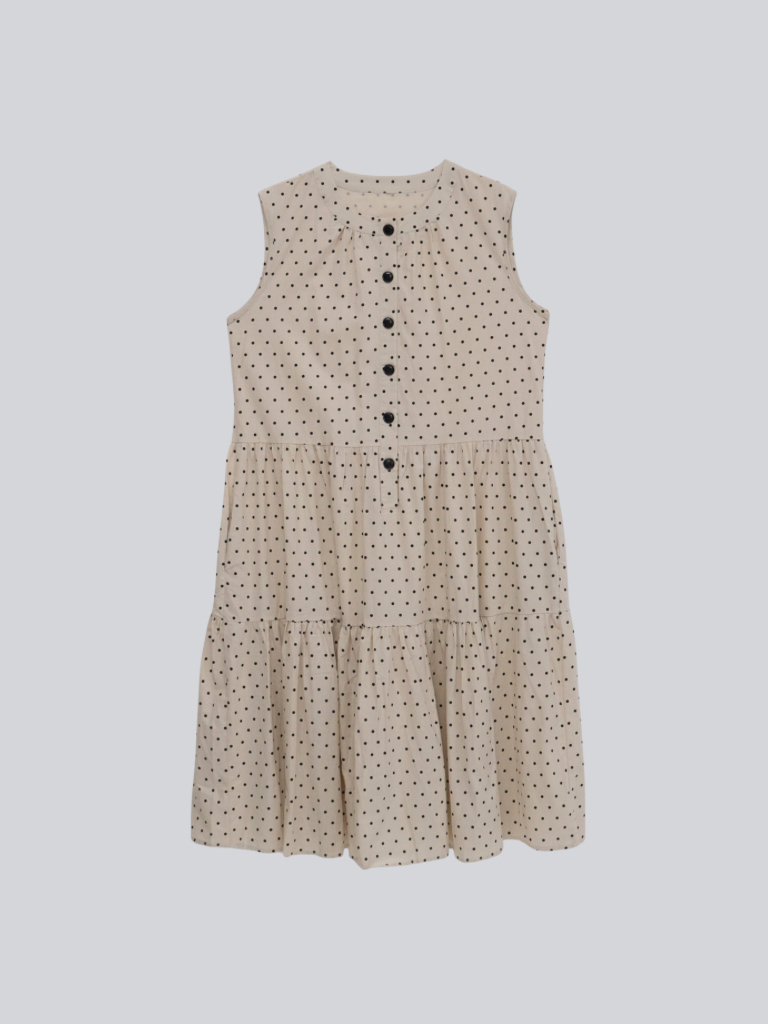 dot line long onepiece