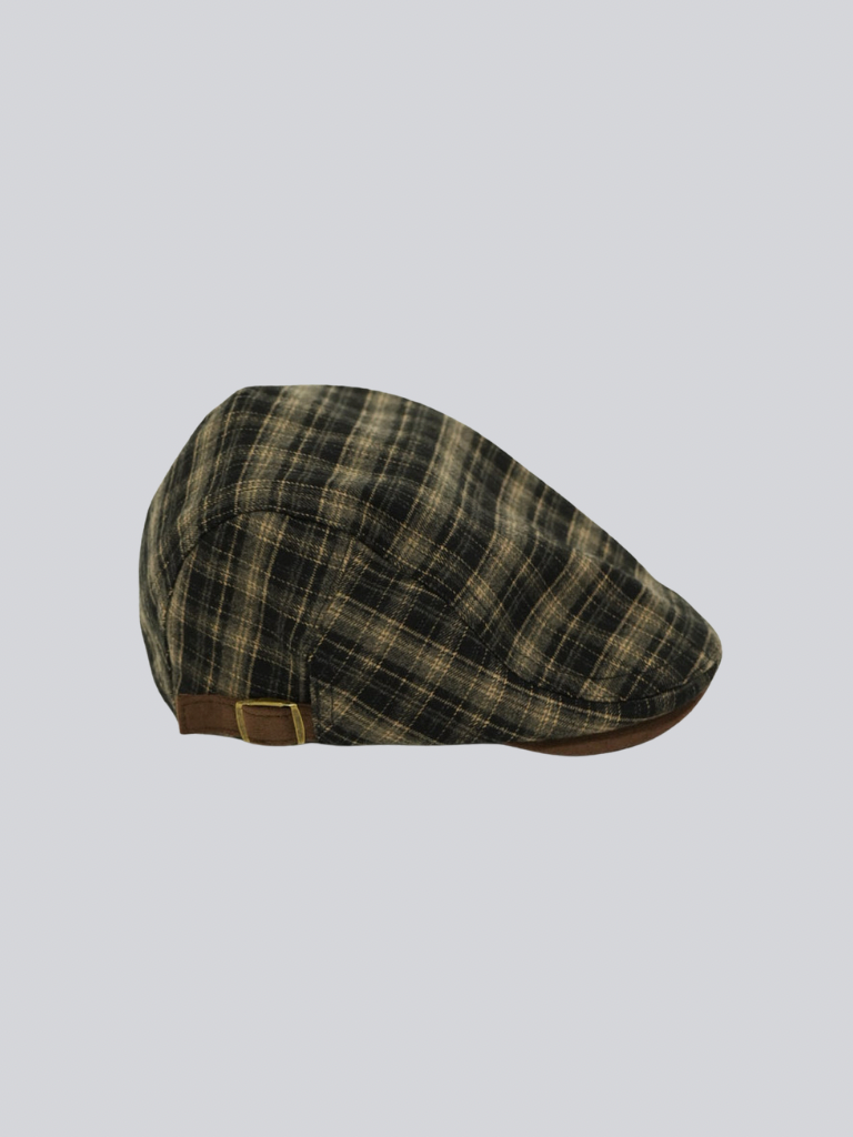 plaid hunting cap