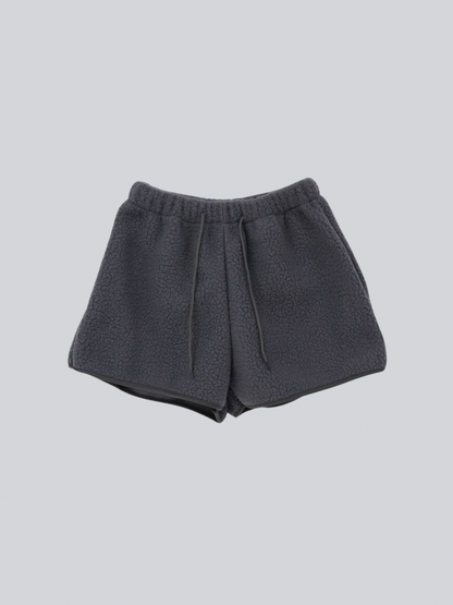 fleece short pants
