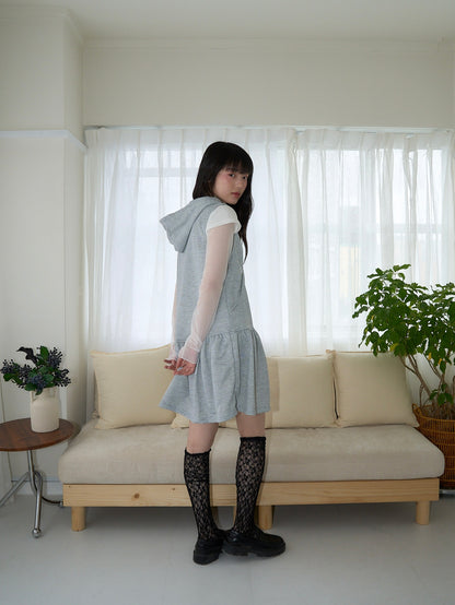 frill hem mini one piece