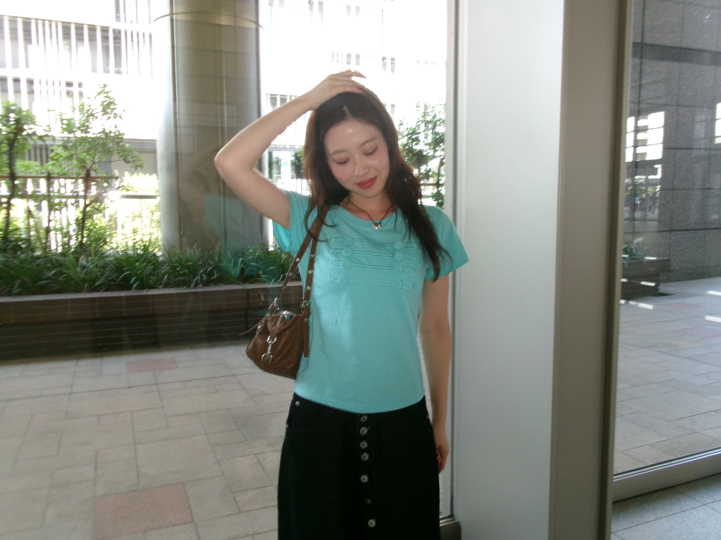 military button tee