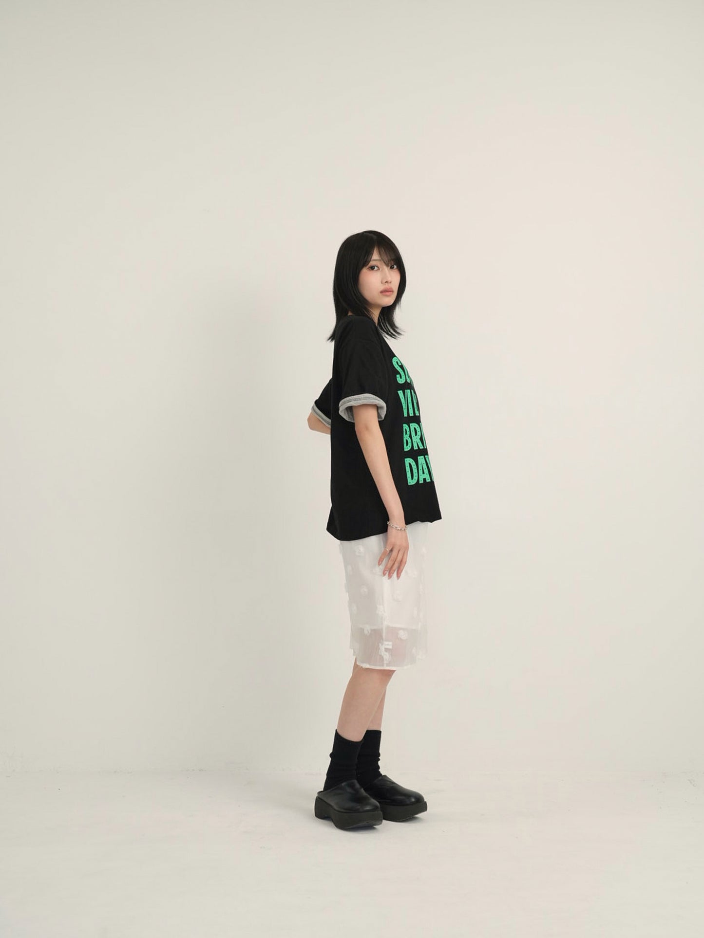 logo rollup tee