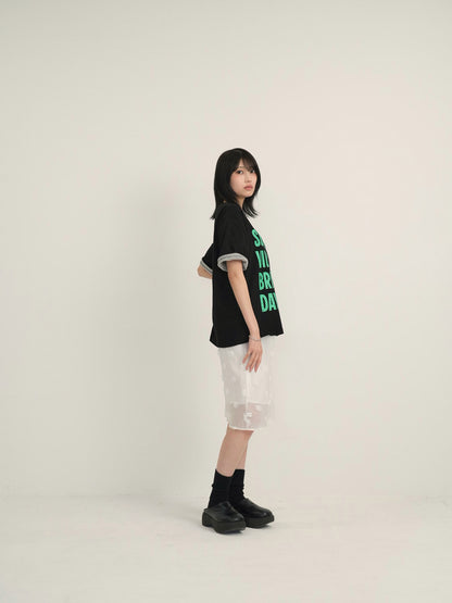 logo rollup tee