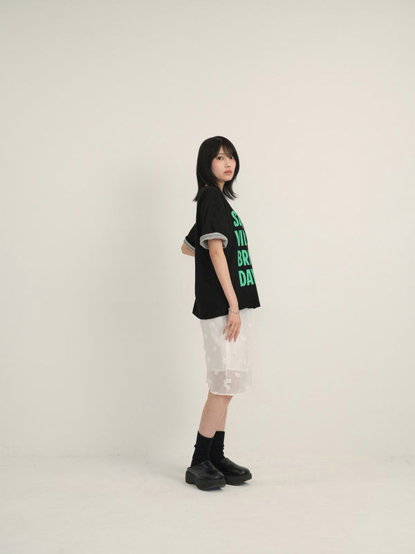 logo rollup tee