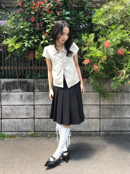 クロップド ミリタリーブラウス 大人カジュアル レディース Uenui