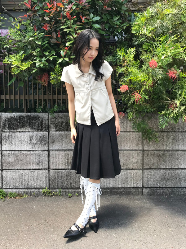 クロップド ミリタリーブラウス 大人カジュアル レディース Uenui
