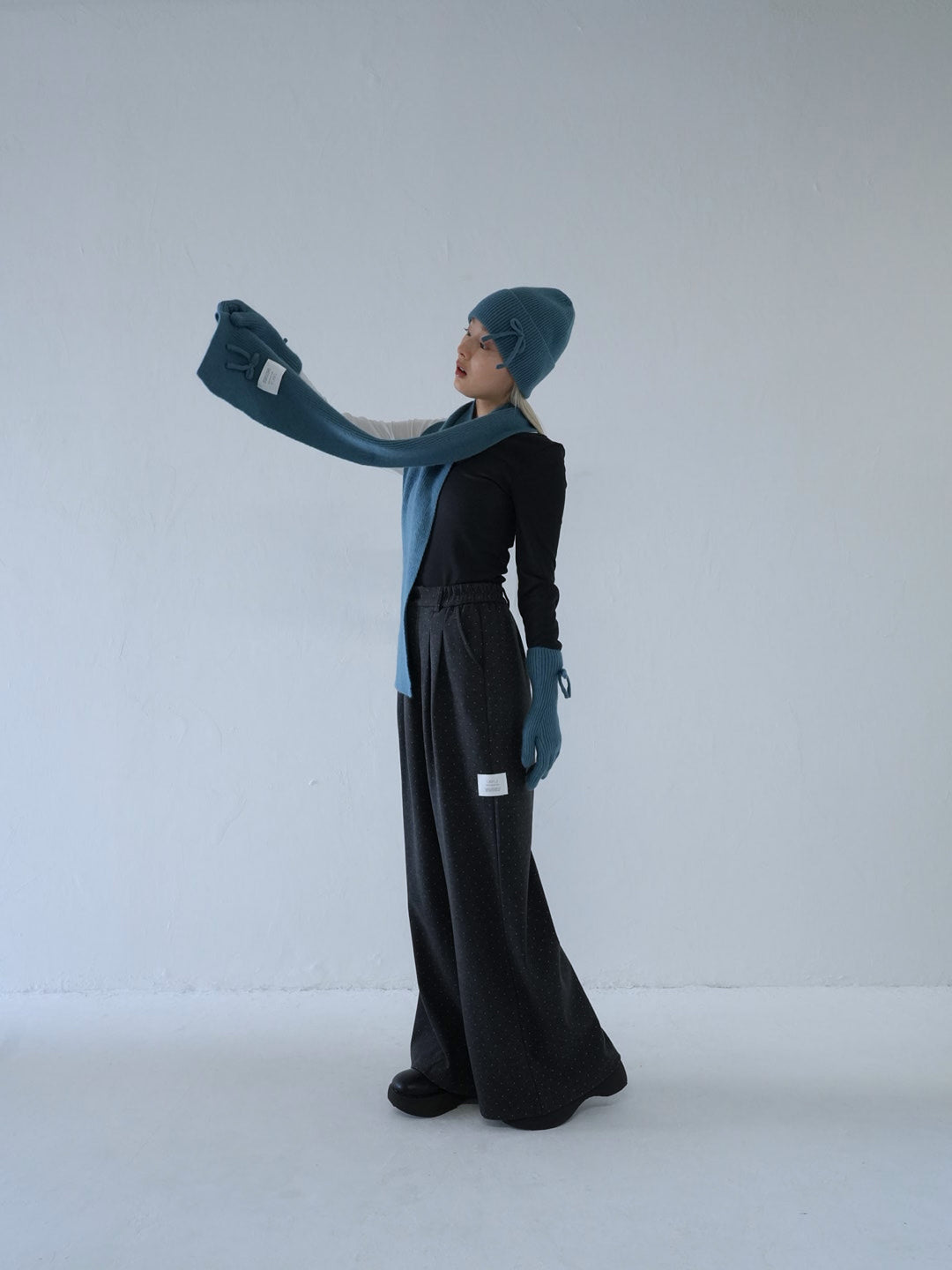 【10月中旬発送予定】ribbon knit 3piece set