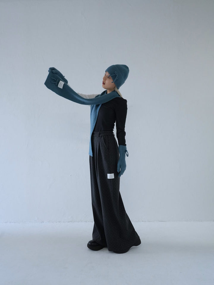 【10月中旬発送予定】ribbon knit 3piece set