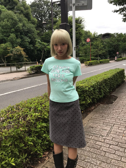 logo crop tee