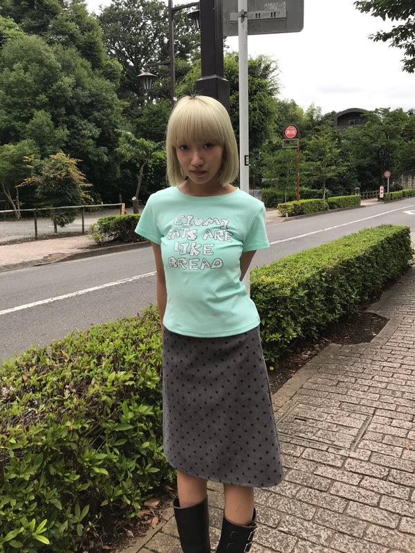 logo crop tee
