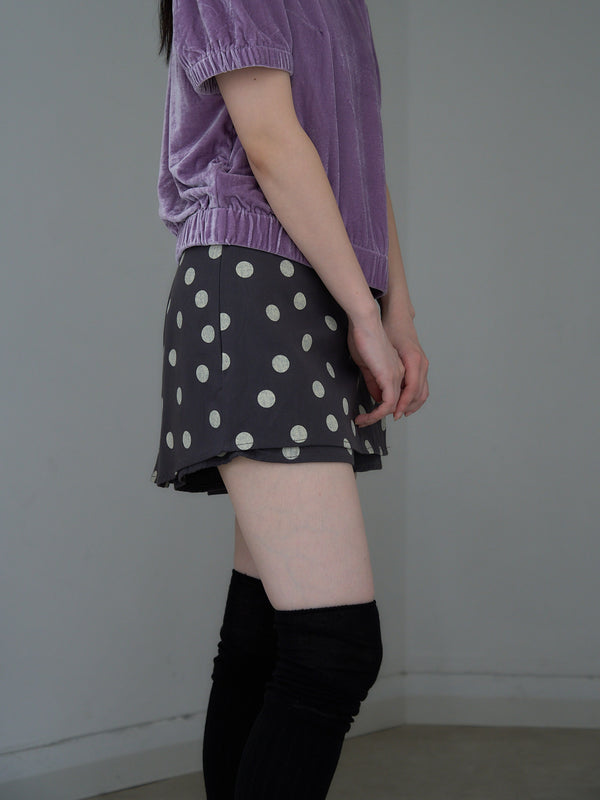 dot print culotte