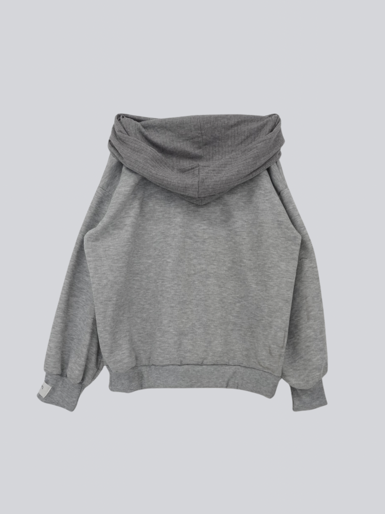 2way off shoulder sweat hoodie