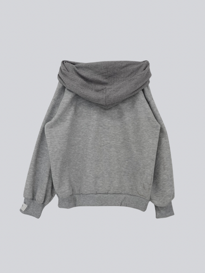 2way off shoulder sweat hoodie