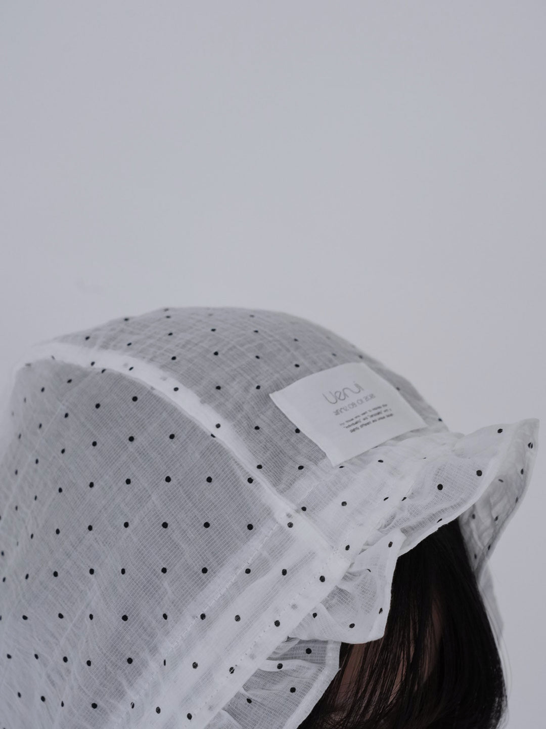 【8月26日発送予定】frill sheer hoodie