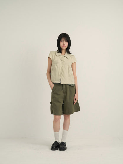 button blouse top