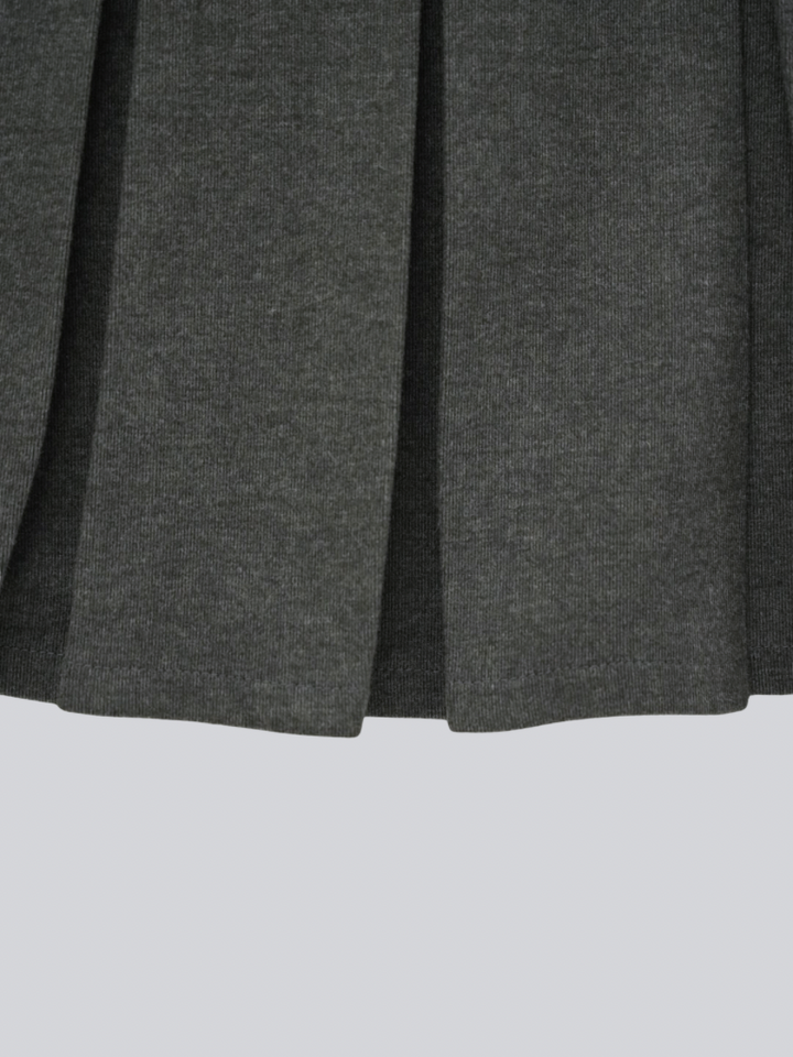 classic midi pleated skirt