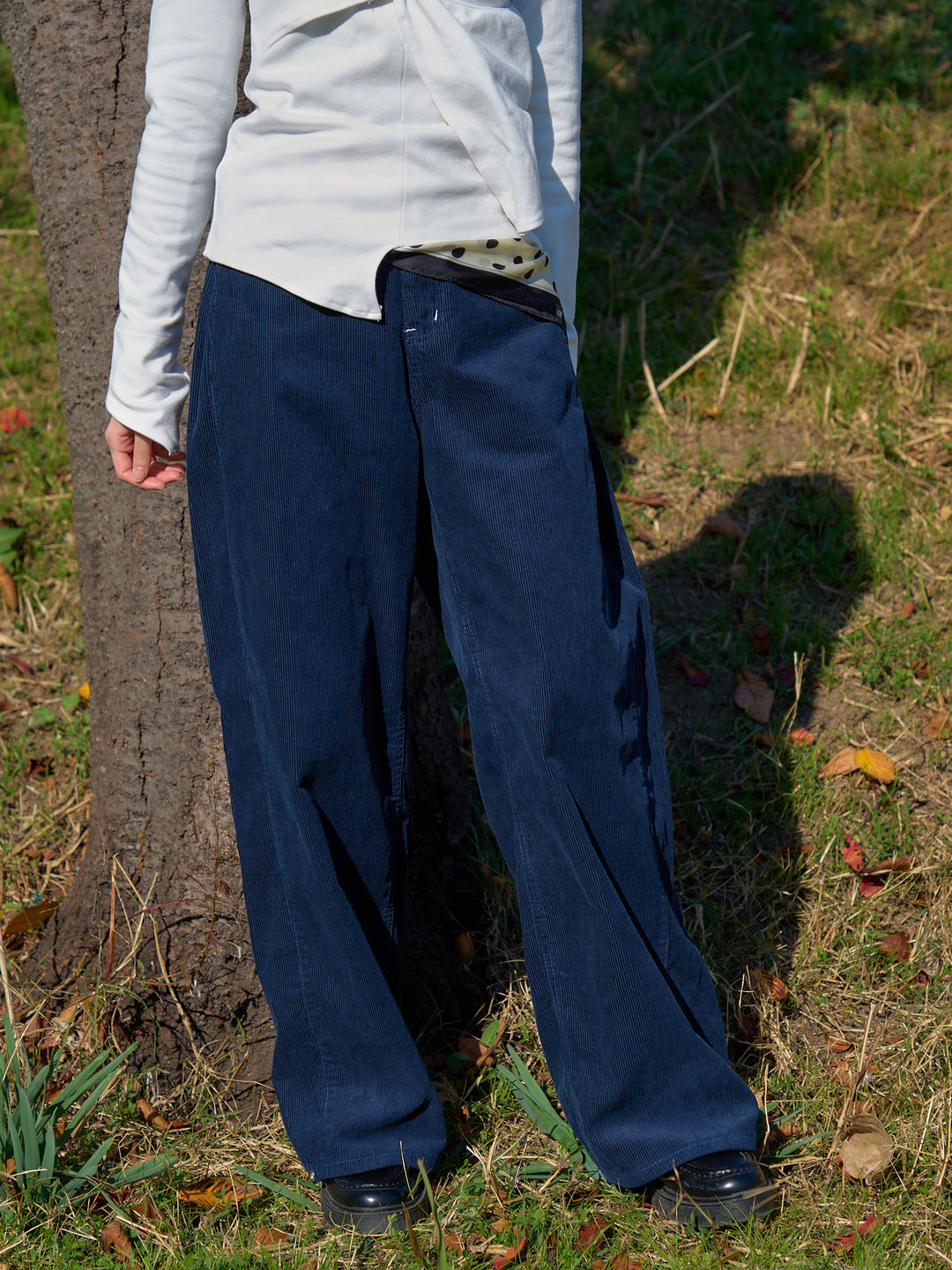 corduroy bootcut pants