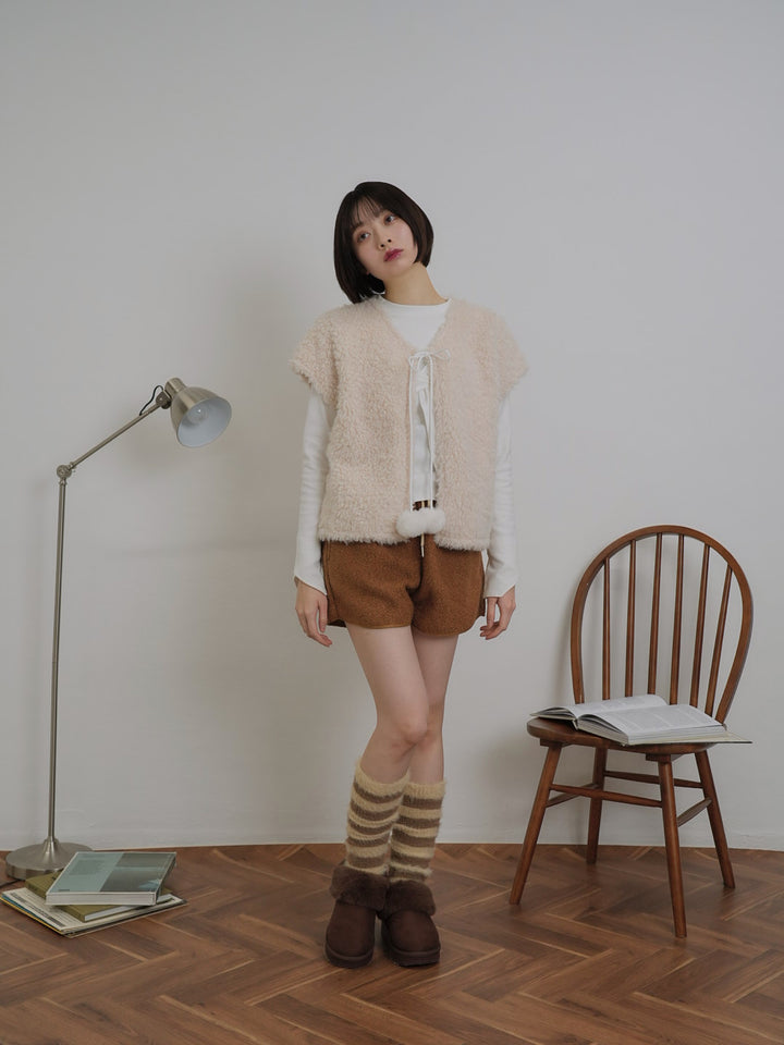 fleece short pants【 1/15 発売 】