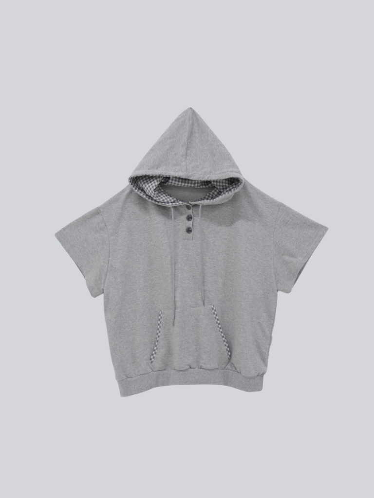 check hood tee