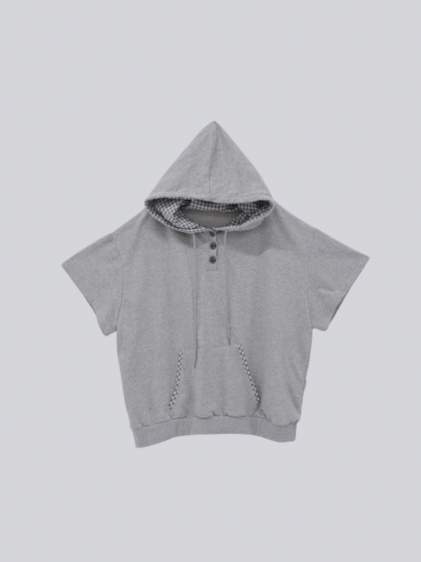 check hood tee