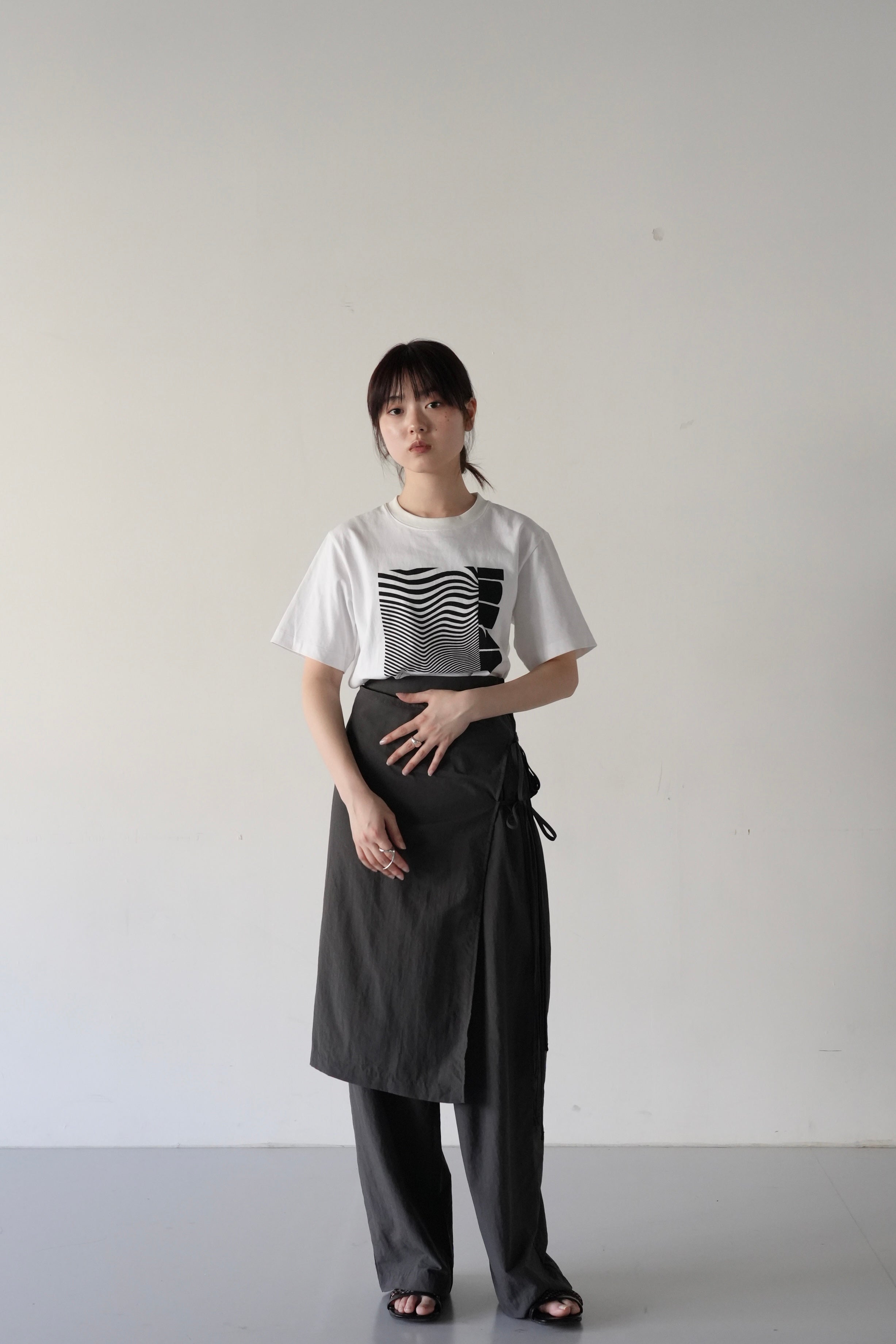 uenui ROLL-UP WIDE PANTS - パンツ