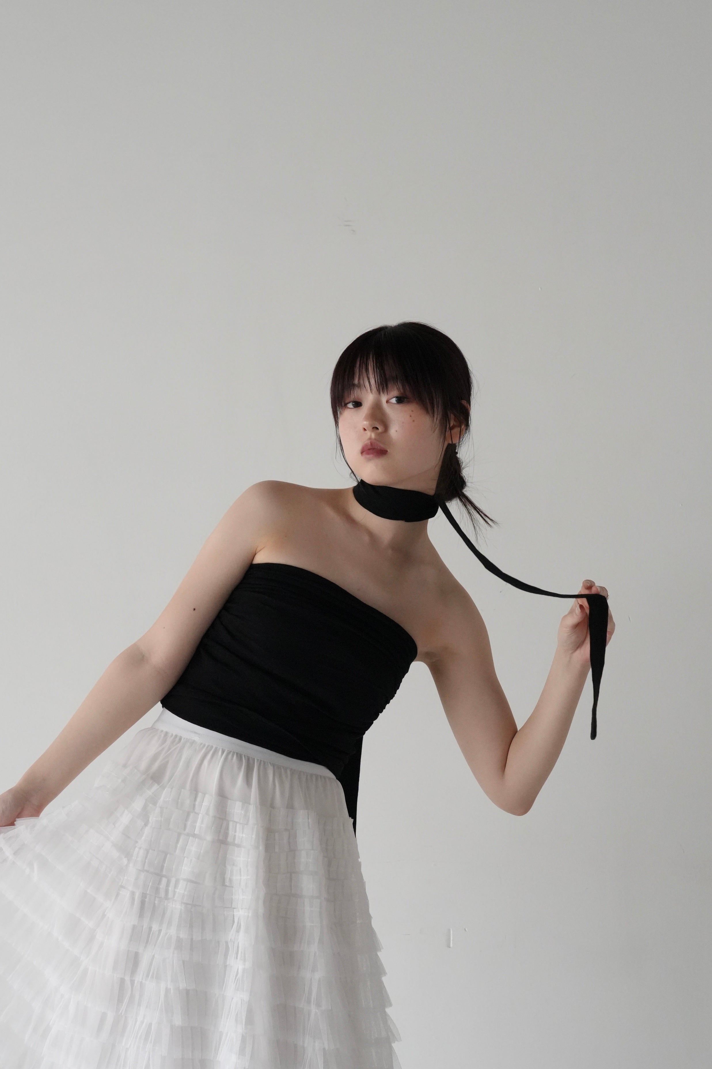 ribbon bustier