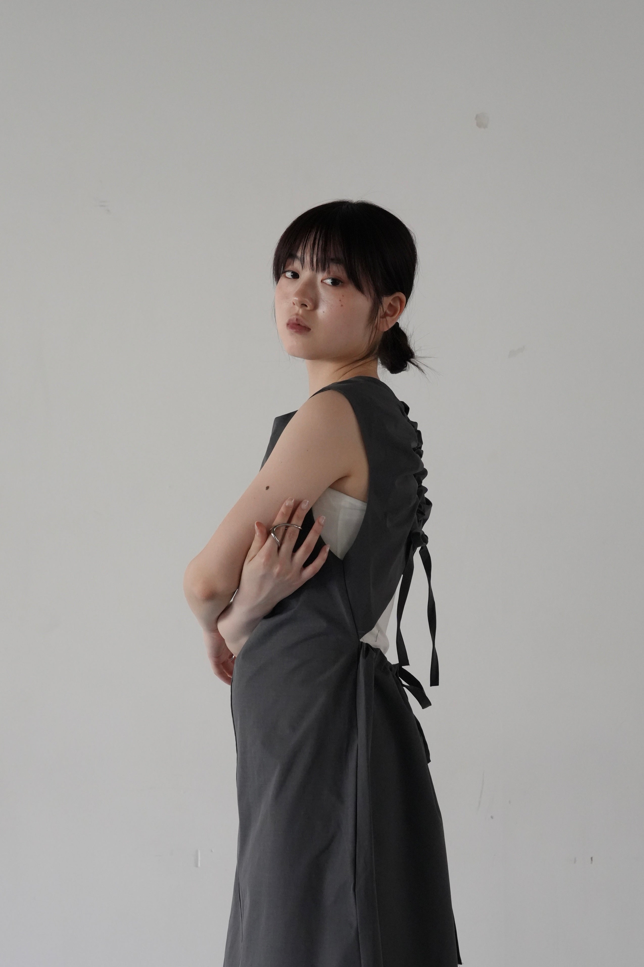 back ribbon onepiece