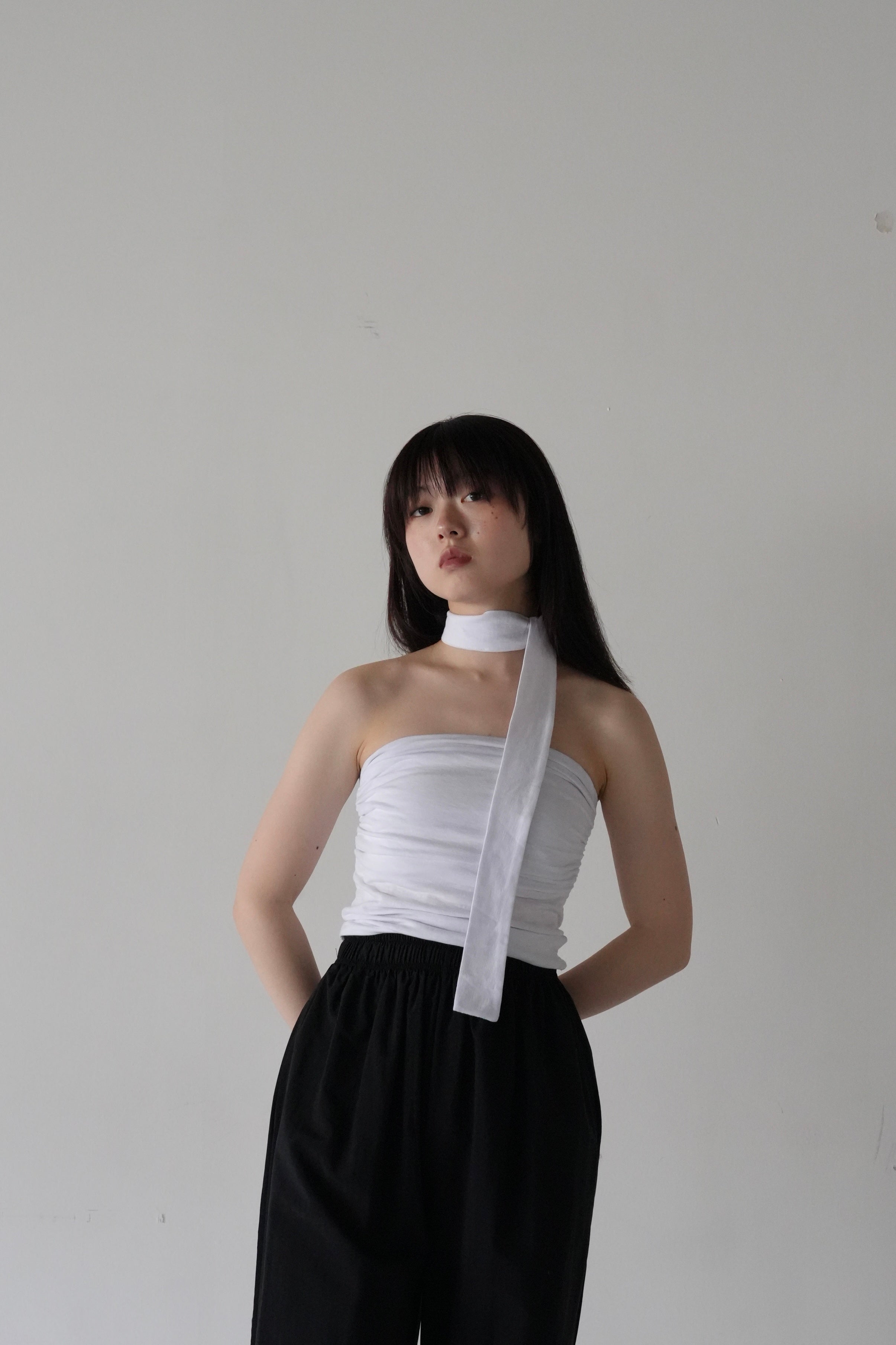 ribbon bustier