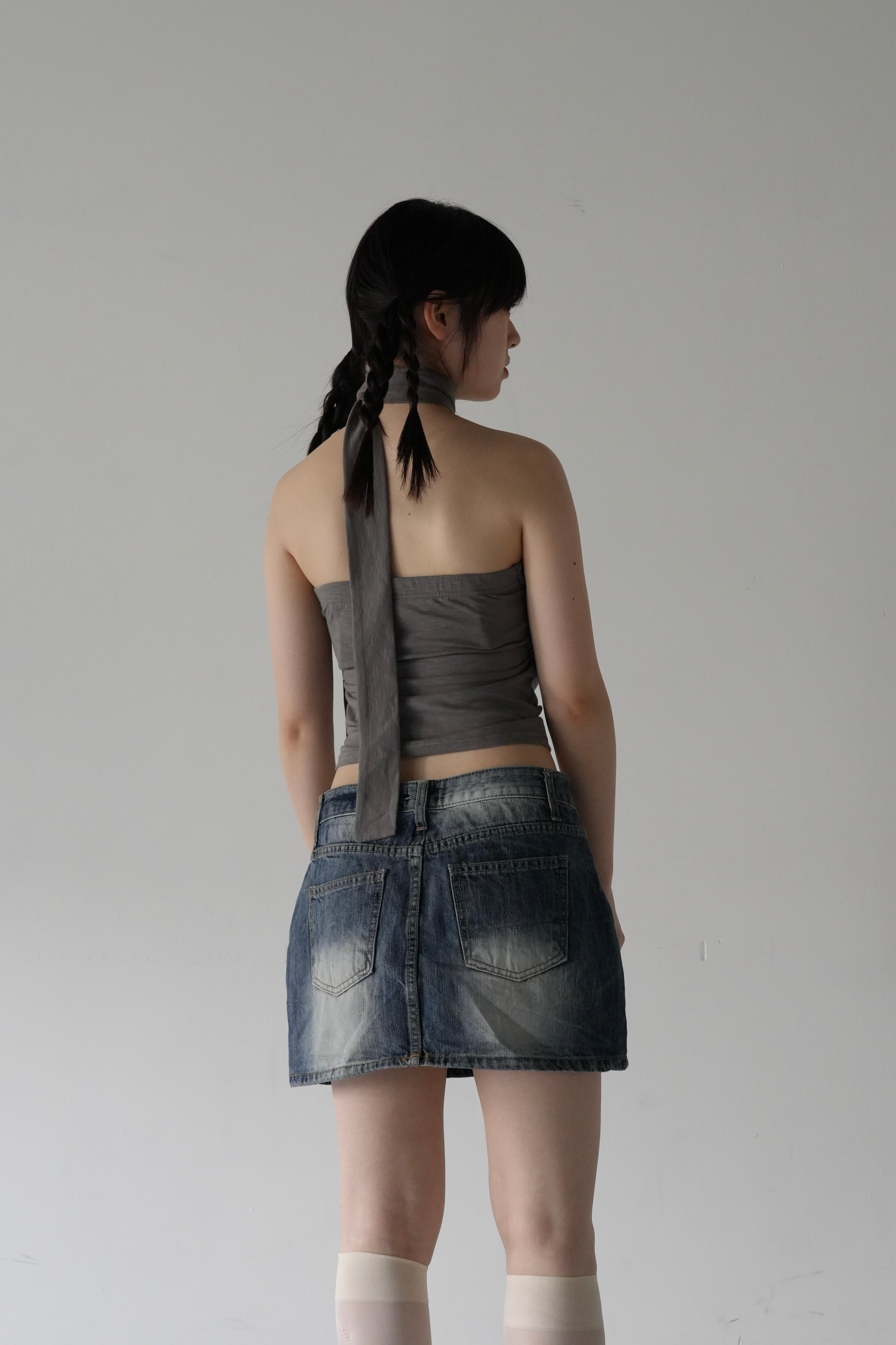 ribbon bustier