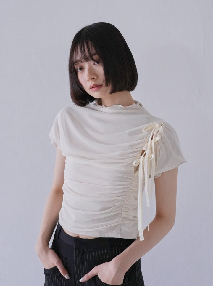tulle ribbon tee shirt