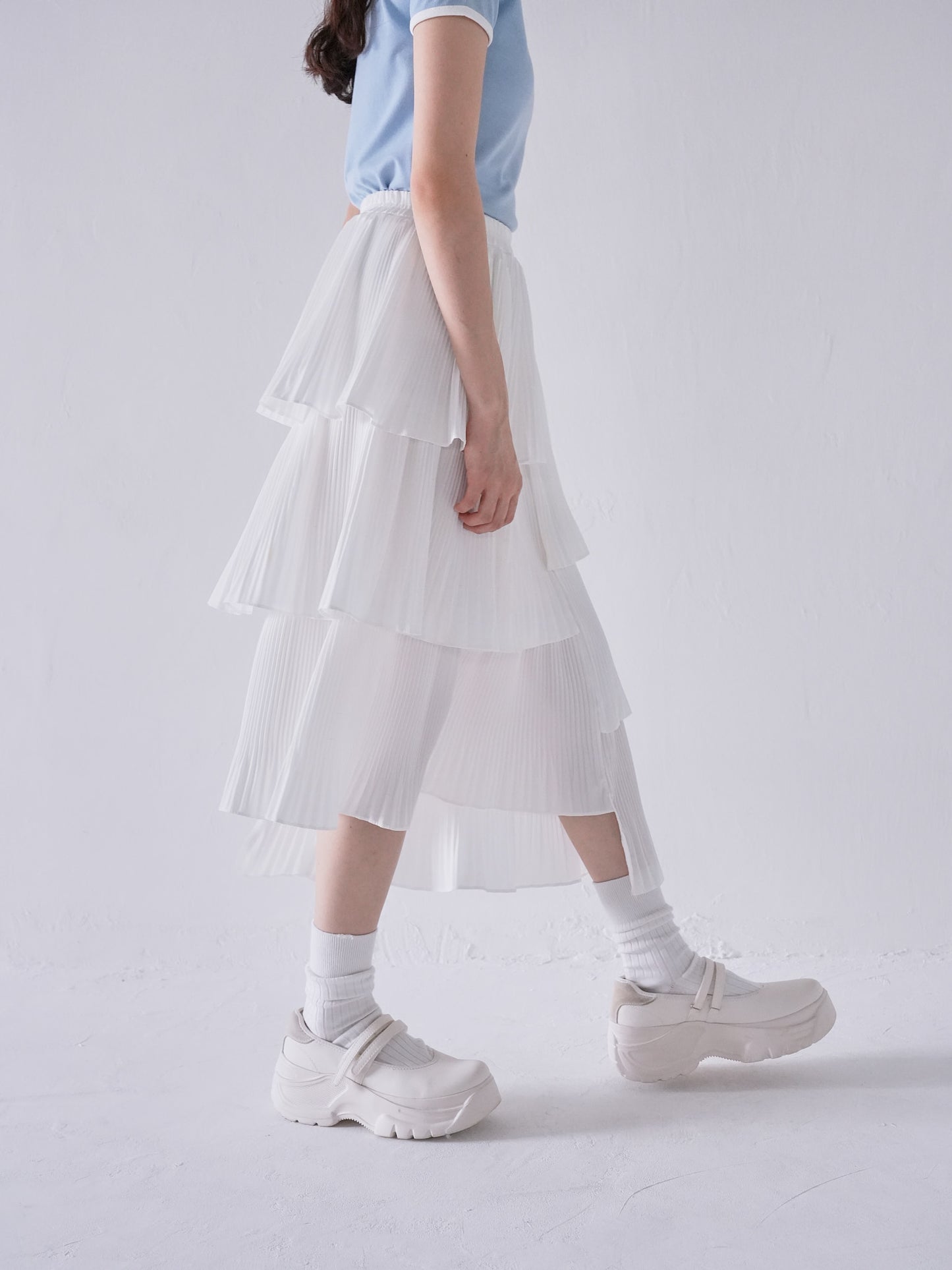 unique frill skirt