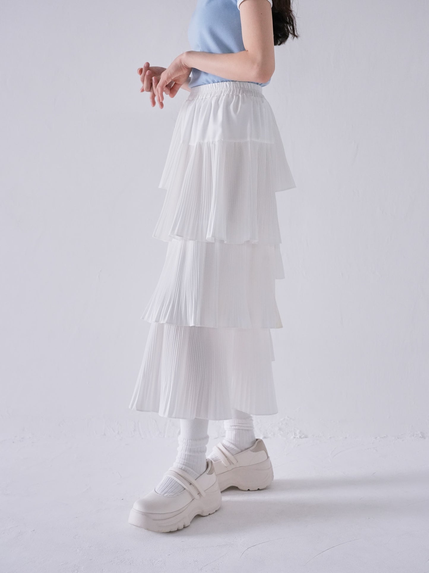 unique frill skirt