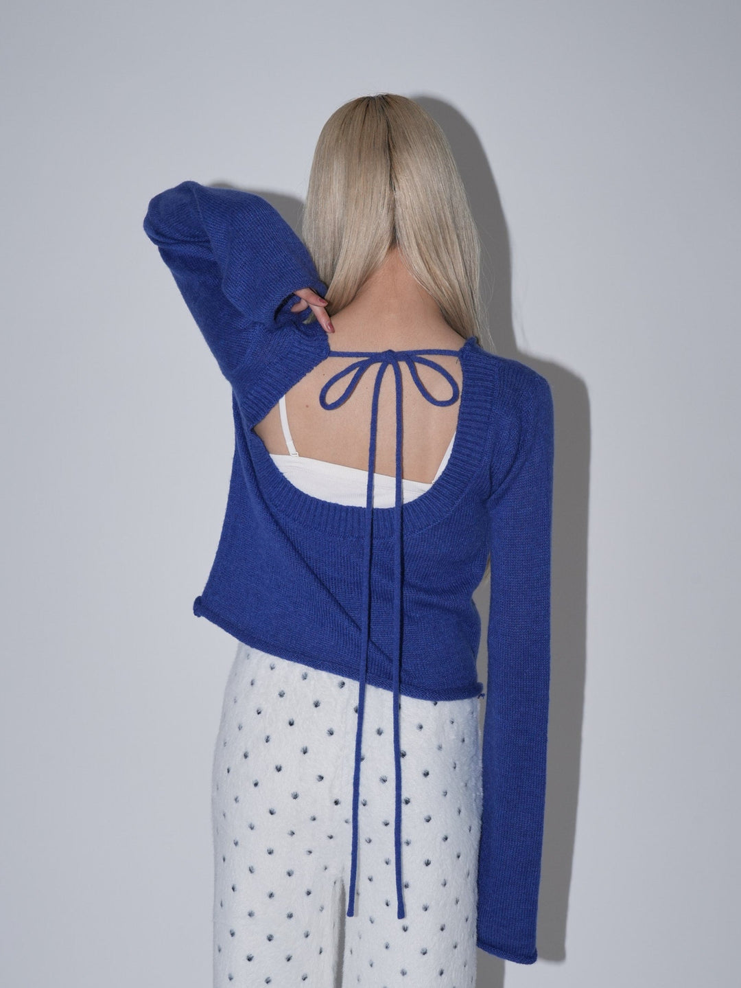 【9月19日発売予定】tie ribbon knit