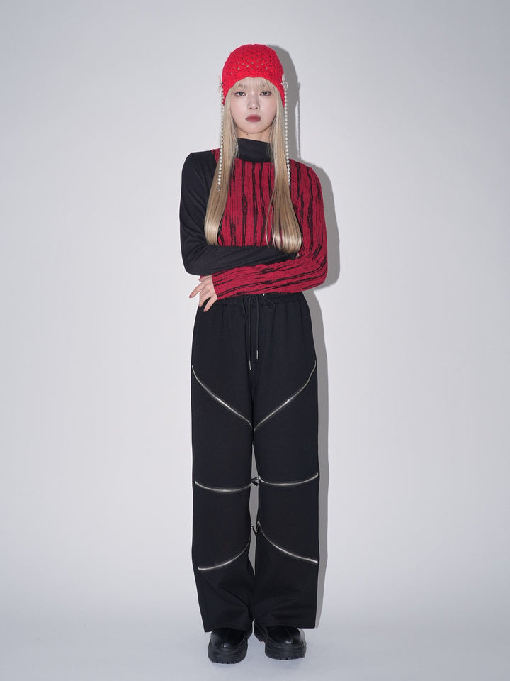 【9月10日発送予定】docking knit tops
