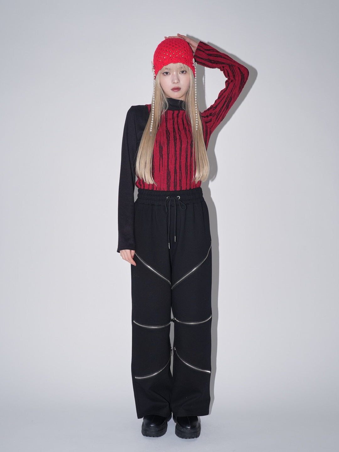 【9月10日発送予定】docking knit tops